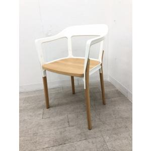 ■中古品■ MAGISマジス スティールウッドチェア スティールウッドチェア SD750 ※脚汚れ有...