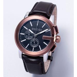 GUCCI（グッチ） 腕時計 メンズ Gクロノ クロノグラフ 38mm ブラック