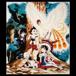 猫 のダヤン 「 理想の図書館 」 縦39×横44cm 絵本作家 池田あきこ