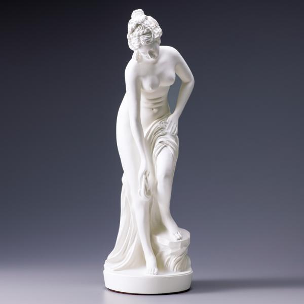 彫像 「 湯浴みする ヴィーナス 」 高さ50cm 女性像 デッサン プレゼント ギフト お祝い  ...