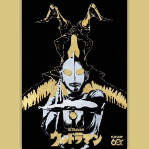 ウルトラマンシリーズ60周年記念 本金押箔 ウルトラマン ＆ ゼットン 額装 HYT40