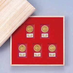 天皇陛下 御即位 10万円 金貨 5枚セット 造幣局 ブリスターパック S11464