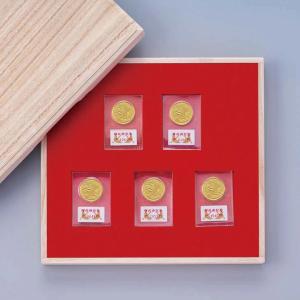 皇太子殿下御成婚記念 5万円金貨 5枚セット 5万円 金貨 皇室 貨幣 記念コイン 特製専用桐箱入り S11474