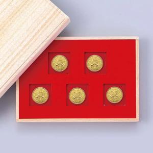 昭和天皇 御在位 60年 記念金貨 5枚セット 造幣局発行 純金 20g 日本初 記念貨 皇室 コイン 貨幣 記念 昭和61年 ブリスターパック 未使用 所蔵価値 S11484