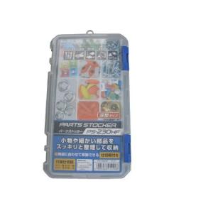 JEJアステージ パーツストッカー 230スリム深型 付属仕切板11枚付き W約22.7×D約12.8×H約5.3cm PS-230HF 日本製 収納