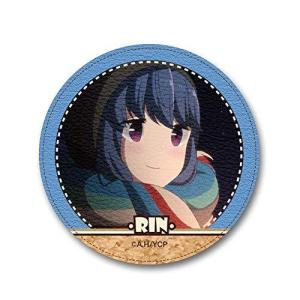 ゆるキャン  レザーバッジ デザイン04