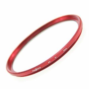 ZEROPORT JAPAN レンズ保護用フィルター マルチコート MC-UVフィルター ドレスアップフィルター 55mm RED FBWZPJRED