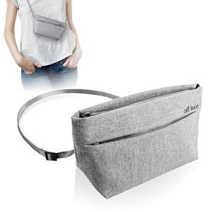 エレコム ポーチ off toco サコッシュ バッグインバッグ グレー BMA-OF02GY