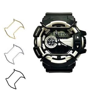 Supachis CASIO G-SHOCK GA400 に対応 腕時計アクセサリー バンパー ダイヤル保護 防錆 耐衝撃アクセサリー 保護バンパー