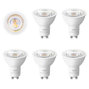 Lepro スポットライト LED電球 GU10口金 ハロゲン電球50W形相当 5.5W 400lm 電球色 3000K 集光タイプ40° 高演色性