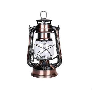 235レトロ灯油25 cm納屋ランタン地中海スタイルのレトロな装飾的なキャンプライト 懐かしい灯油ランプパラフィンランプハリケーンウィックオイルランプ