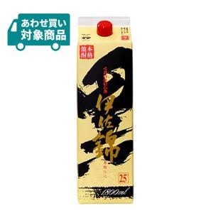 大口酒造 黒伊佐錦 25度 パック 1800ml 1本 〈あわせ買い対象商品〉｜tokyo-syusui