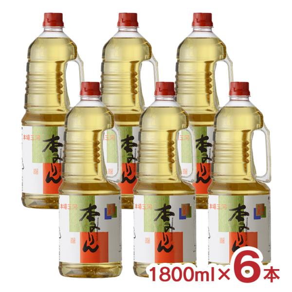 みりん 本みりん 八重九重 手付ペットボトル 1800ml 6本 九重味醂 料理 送料無料