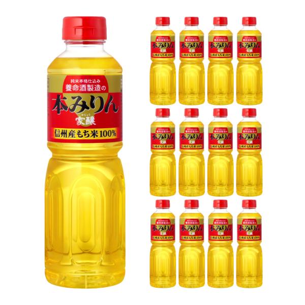 養命酒製造 家醸本みりん 500ml 12本 味醂 送料無料