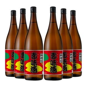 料理 雑種 赤味酒 1.8L 瓶 1800ml 6本 九重味醂 送料無料 取り寄せ品｜tokyo-syusui