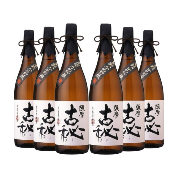 雲海酒造 薩摩古秘 25度 1800ml 6本 芋焼酎 本格焼酎 取り寄せ品 送料無料