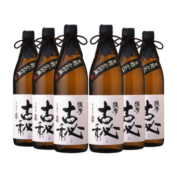 雲海酒造 薩摩古秘 25度 900ml 6本 芋焼酎 本格焼酎 取り寄せ品 送料無料