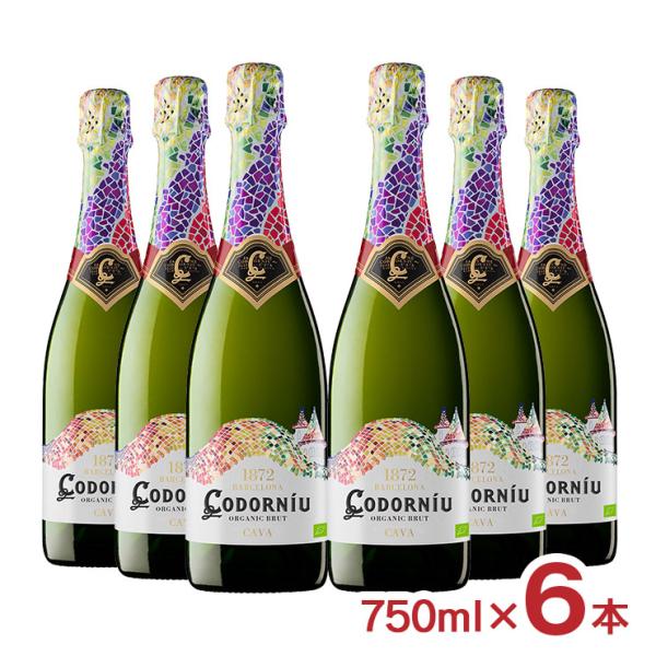 ワイン コドルニウ バルセロナ 1872 ブリュット 750ml 6本 ワイン 白ワイン カバ 辛口...