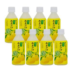 甘酒 あまざけ 宝来屋本店 ゆずあま酒 350ml 8本 (1ケース) ペット ペットボトル 米麹 ゆず ノンアルコール 飲む点滴 健康飲料 送料無料 取り寄せ品