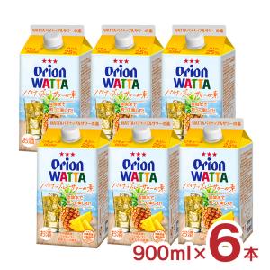 WATTA パイナップルサワー 900ml 6本