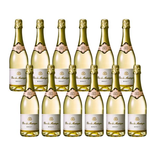 ノンアルコール スパークリングワイン 本格 デュク・ドゥ・モンターニュ・ブリュット 750ml 12...