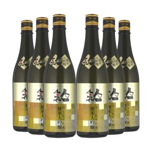 ふくしまプライド 人気一 ゴールド人気純米大吟醸 720ml 6本 日本酒 福島 取り寄せ品 送料無料