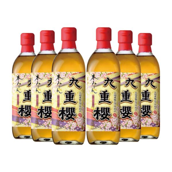 味醂 料理 本みりん 九重櫻 500ml 6本 瓶 九重味醂 送料無料 取り寄せ品