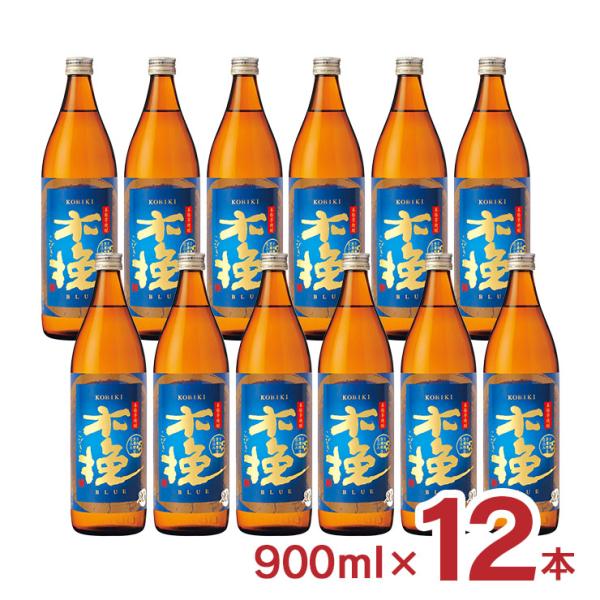 焼酎 木挽BLUE 20度 瓶 900ml 12本 1ケース 芋焼酎 雲海酒造 爽やか 送料無料