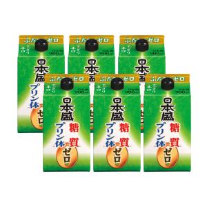 日本盛 糖質ゼロプリン体ゼロ 900ml 6本 (1ケース) 取り寄せ品 送料無料｜tokyo-syusui