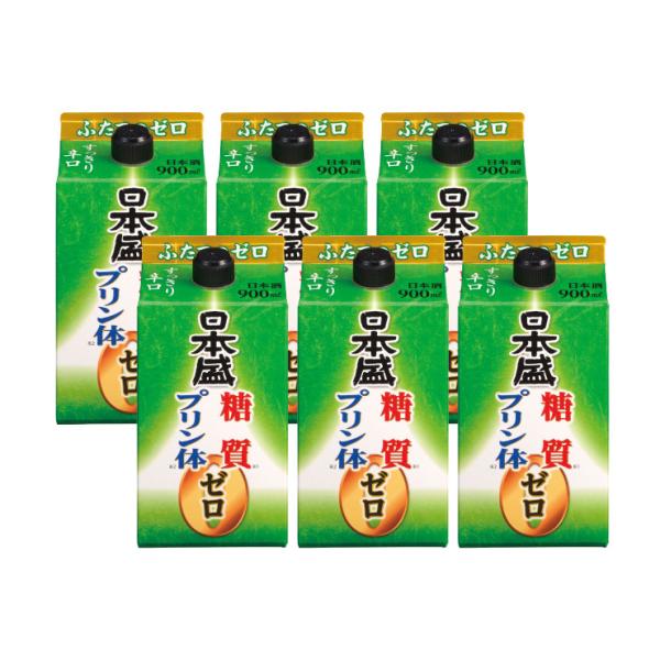 日本盛 糖質ゼロプリン体ゼロ 900ml 6本 (1ケース) 取り寄せ品 送料無料