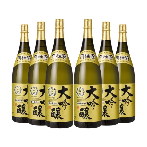 月桂冠 フルーティーな香り 大吟醸 壜詰 1800ml 6本 日本酒 大吟醸酒 取り寄せ品 送料無料