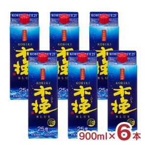 雲海酒造 焼酎 木挽BLUE 20度 パック 1800ml 6本 1ケース 芋焼酎