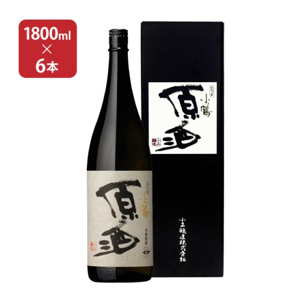 小正醸造 さつま小鶴 芋 原酒 38度 1800ml 6本 芋焼酎 取り寄せ品 送料無料