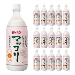 眞露 JINRO マッコリ 1L 15本 送料無料