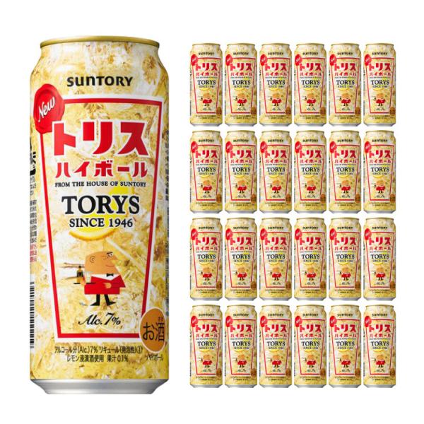 サントリー トリスハイボール 500ml 24本 ハイボール 送料無料