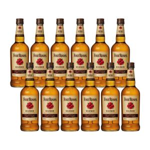 送無 セット12 大容量 フォアローゼス 40度 1000ml×12本 1L フォア