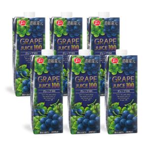 ジューシー トロピカルマンゴージュース 1000ml×6本 1L 紙パック入り