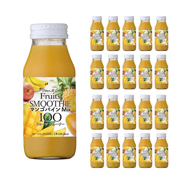 スムージー Dean &amp; Co. マンゴパインMix100 180ml 20本 マルカイ フルーツ ...