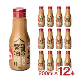 醤油 トモエ 道民の醤油 北海道 日高昆布 450ml 24本 福山醸造 札幌