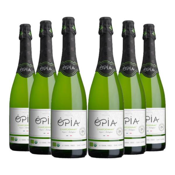 ノンアルコール 本格 オピア シャルドネ スパークリング オーガニック ノンアルコール 750ml ...