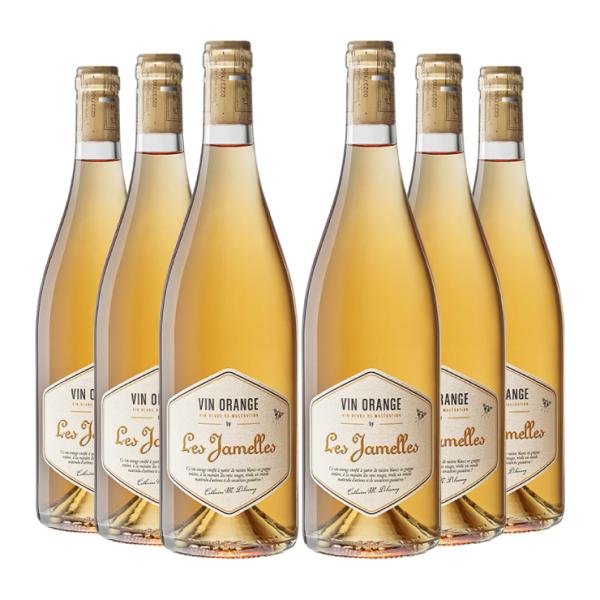 ワイン レ・ジャメル オレンジ 750ml 6本 フランス オレンジワイン 送料無料