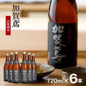 日本酒 清酒 加賀鳶 山廃純米 超辛口 720ml 6本 福光屋 石川 金沢 山廃 純米 クラマスター プラチナ賞 送料無料