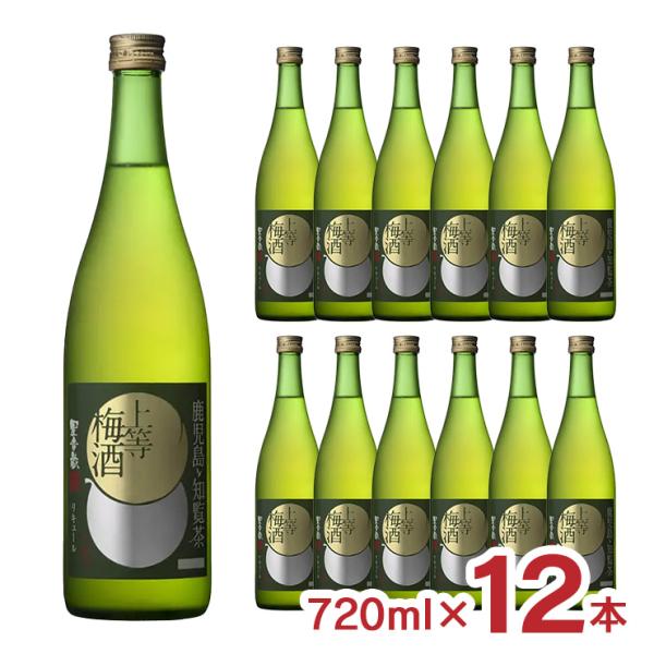 梅酒 本坊酒造 星舎蔵 上等梅酒 知覧茶 720ml 12本 金賞 リキュール 無添加 一番茶 ギフ...