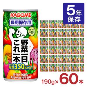 カゴメ　野菜一日これ一本　３０缶　１９０g 健康維持　朝食　野菜不足　登山 カゴメ 野菜一日これ一本 190g 1箱（30缶入）【野菜ジュース