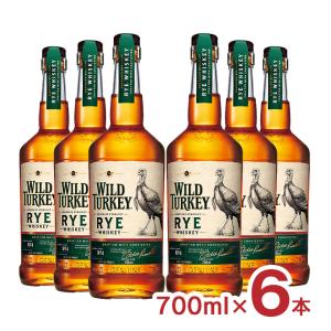 ウイスキー ワイルドターキー ライ 6本の買取情報