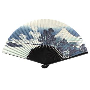日本のおみやげ 和雑貨 和小物 和柄扇子／神奈川沖浪裏 : 日本の