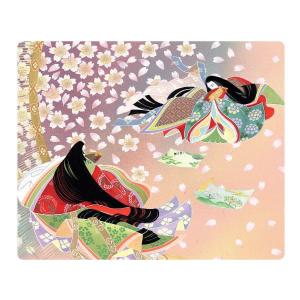 日本のおみやげ　和柄　文具　外国人へのプレゼント　マウスパッド／源氏物語｜tokyo-treasures