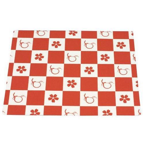 日本のおみやげ　和柄　小物　SALE　手拭いマウスパッド／ひょうたんに桜