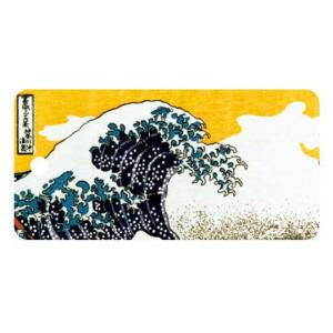 日本のおみやげ　和柄　小物　SALE　根付・携帯クリーナー／神奈川沖浪裏