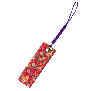 日本のおみやげ　和柄　かわいい　小物　アクリル根付／千代紙